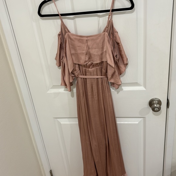 Bardot Bea wrap dress in biscotti - worn once for a wedding - Picture 4 of 4